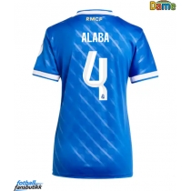 Real Madrid David Alaba #4 Tredjedrakt Dame 2025-26 Kortermet